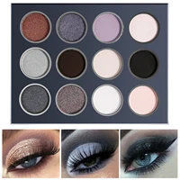 Wholesale 5 Pcs Smokey Node Black Eyeshadow Palette High Pigmented ​Glitter Makeup Pallet for Eyes Long-Lasting Customized Logo