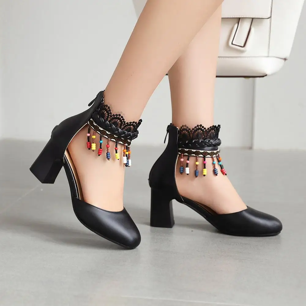 PQECFS/Большие размеры 28 44 Высококачественные летние модные женские босоножки на