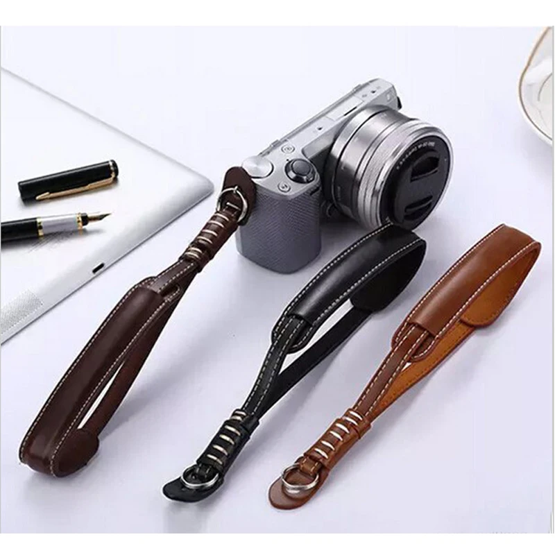 Ремешок из искусственной кожи для камеры наручный держатель цифровой без