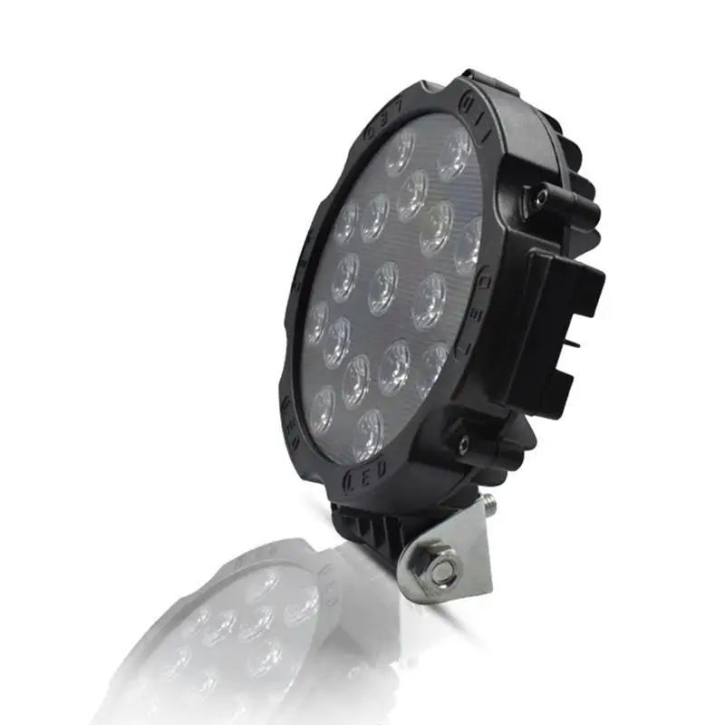 1 Pc 51W LED Light Work Lamps Waterproof Car Dome for Off-Road Motorcycle (Black) | Автомобили и мотоциклы