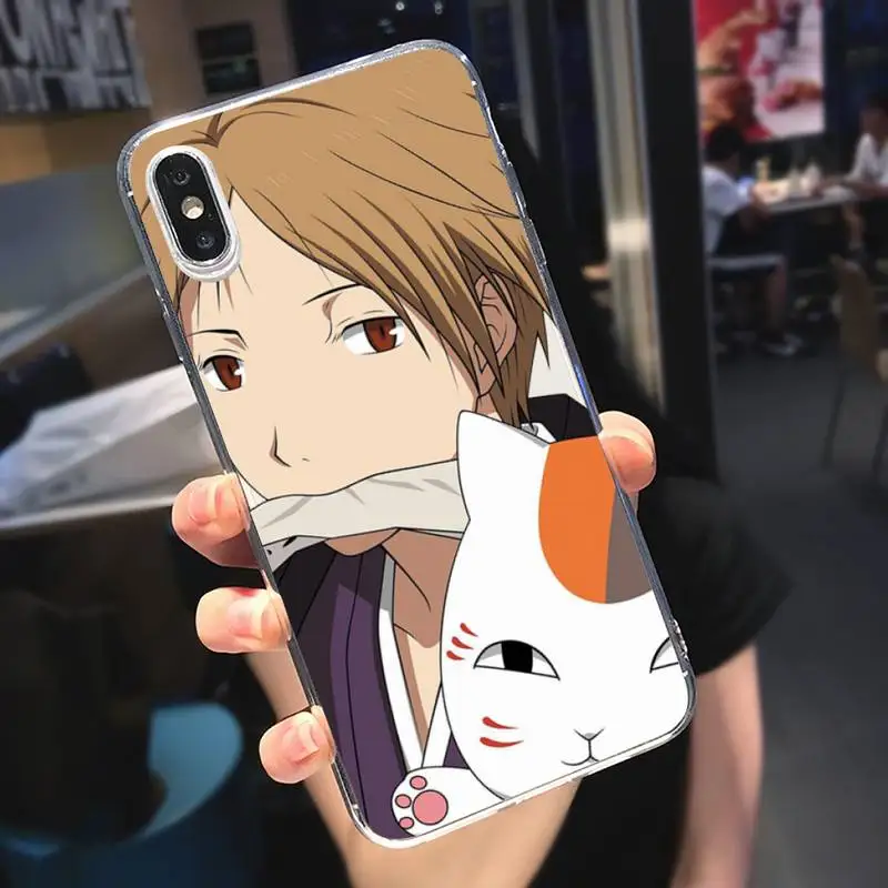 

Natsume's Book of Friends Japan anime Phone Case Transparent soft For iphone 5 5s 5c se 6 6s 7 8 11 12 plus mini x xs xr pro max