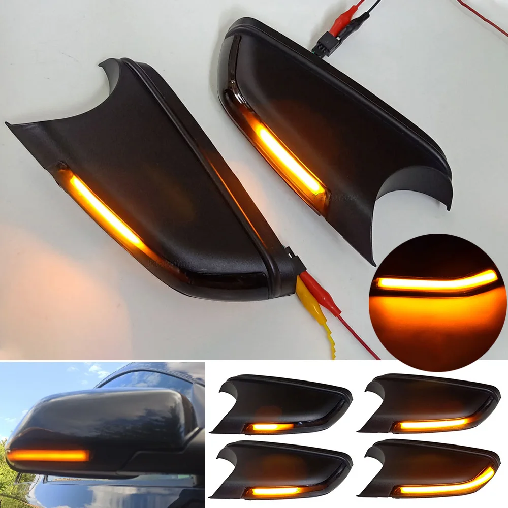 

For VW Volkswagen Polo mk4 9N3 FL Vento Skoda Octavia Led Side Wing Mirrors Dynamic Turn Signal Light Indicator Repeater Lamp