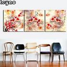 Китайская живопись 5d, алмазная живопись сделай сам, вышивка крестиком, Триптих, 3 шт. Алмазная вышивка в виде рыбок кои для декора столовой