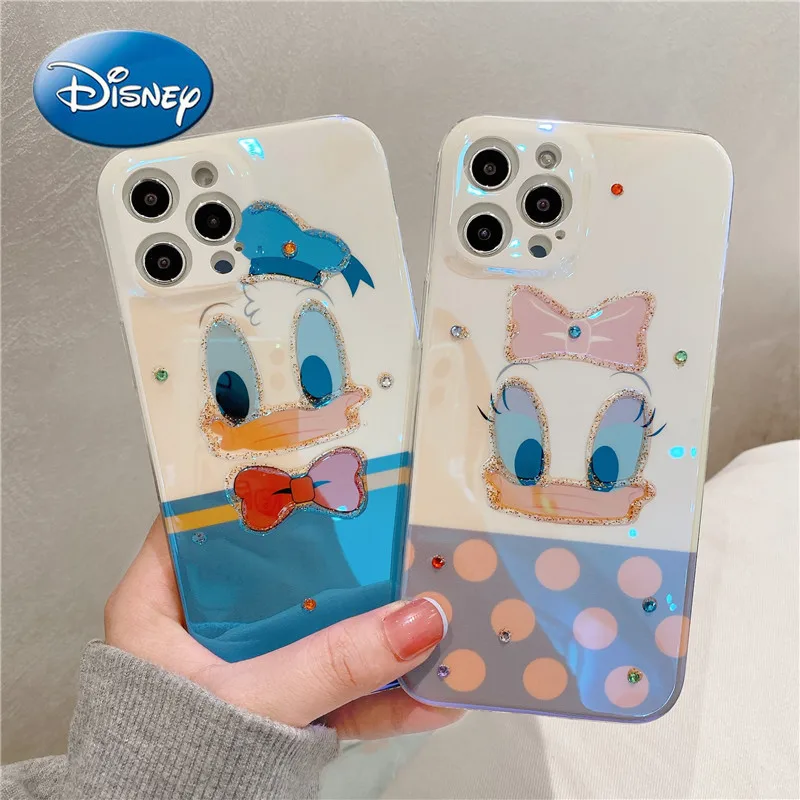 

Disney Phone Case for IPhone 6S/7/8P/X/XR/XS/XSMAX/11/12Pro/12mini Donald Duck Stellalou Case Cover
