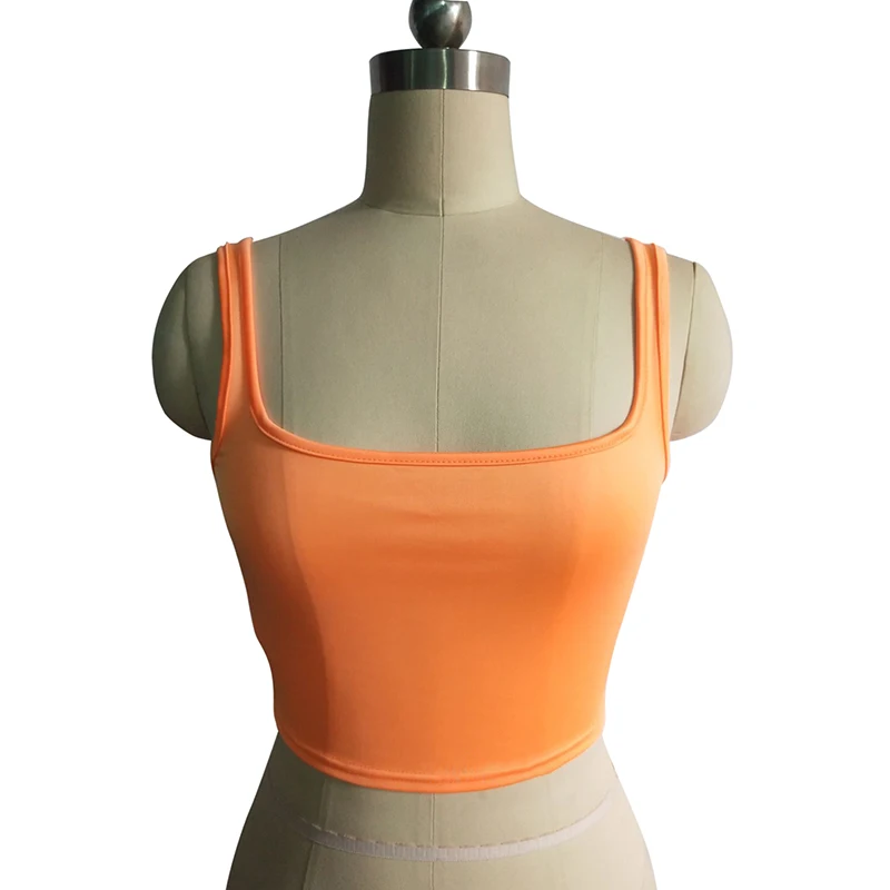 Новое поступление 2020 сексуальные женские однотонные майки на бретельках