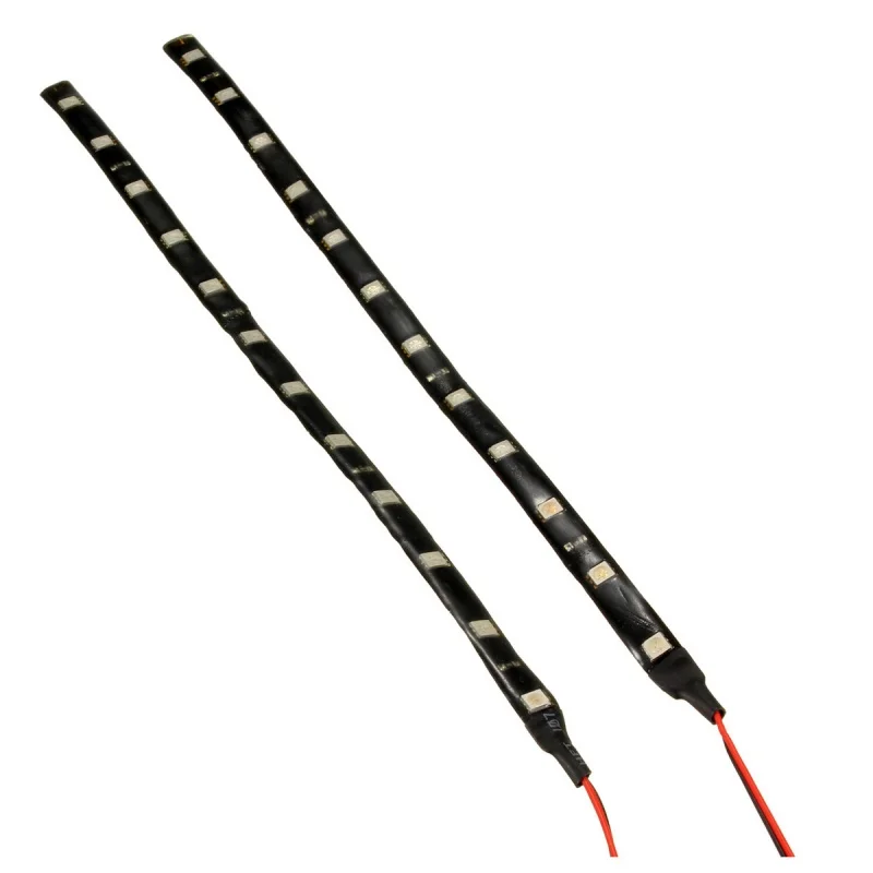 2*5050 SMD 12 Светодиодный IP65 Водонепроницаемый гибкие светодиодные ленты светильник