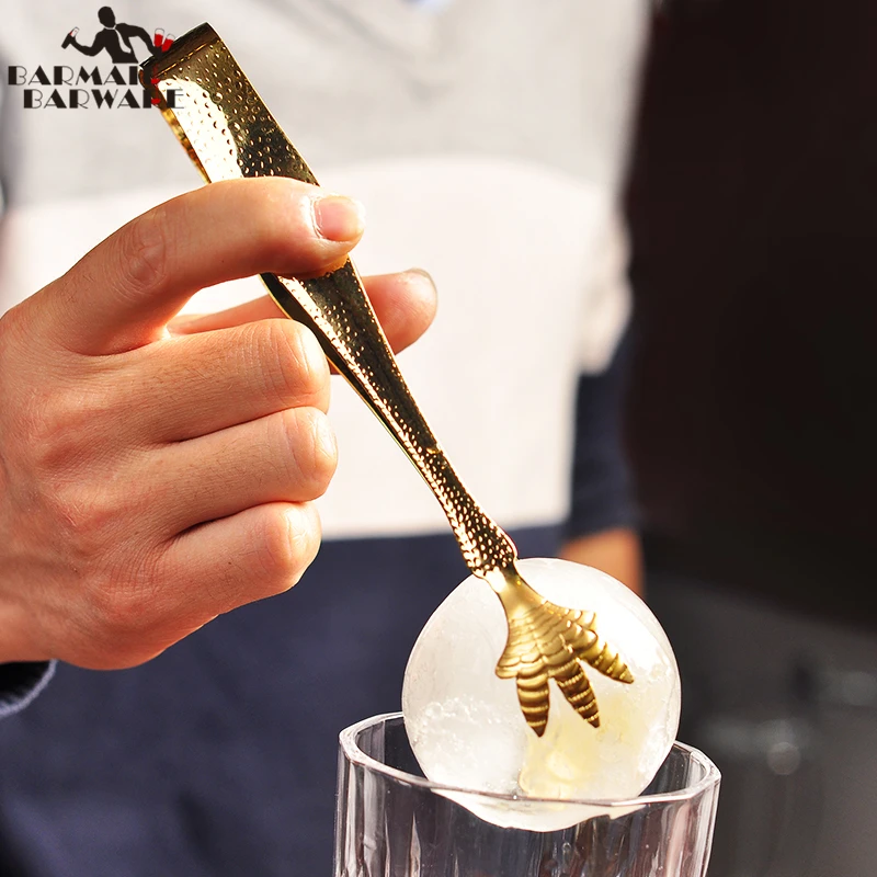 

Stainless Steel Ice Tongs Talon Tongs Bar Tool