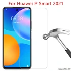 Закаленное стекло для Huawei P-smart 2021 Защитная пленка для экрана Защитное стекло для Huawei P-smart стекло