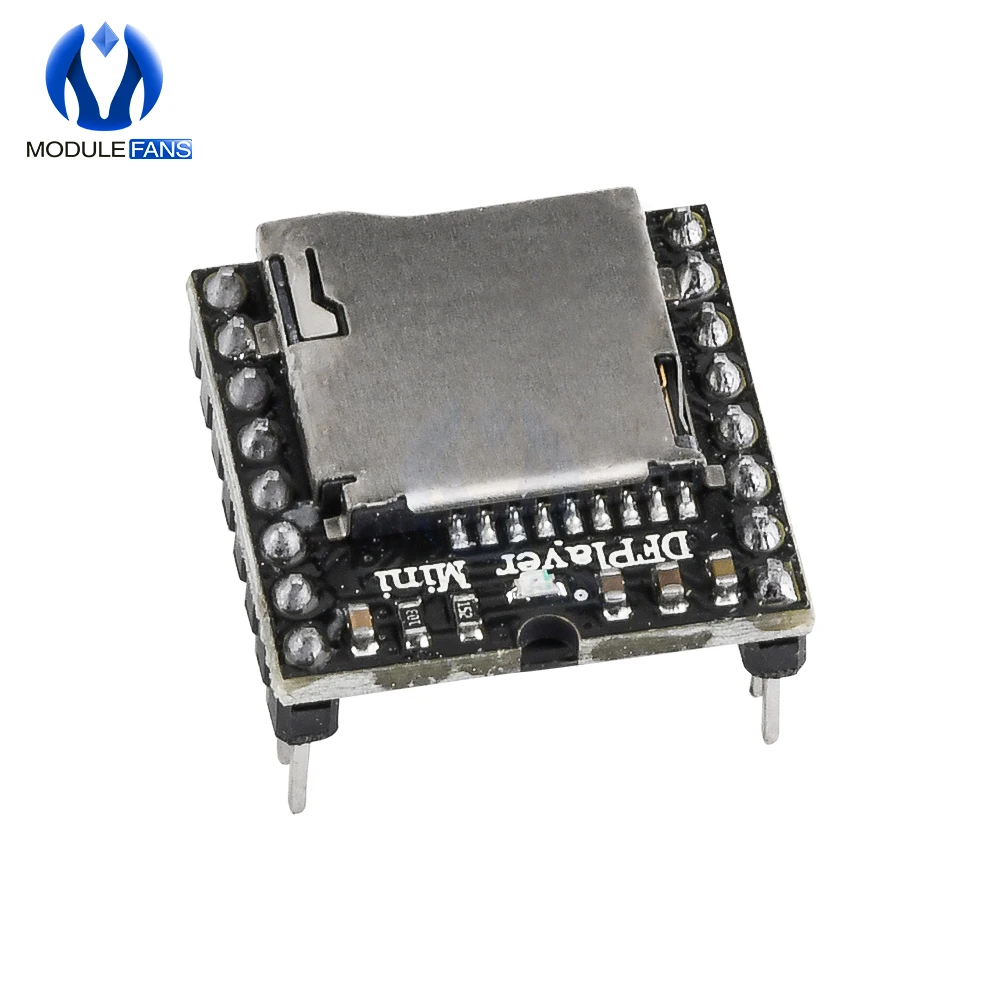 Мини модуль MP3 плеера TF карта U диск аудио голосовой расшифрованная плата для Arduino