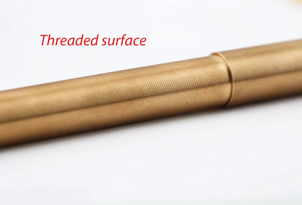 Moonman Delike Винтаж Элемент Полный фонтан из латуни ручка металлическая шариковая с