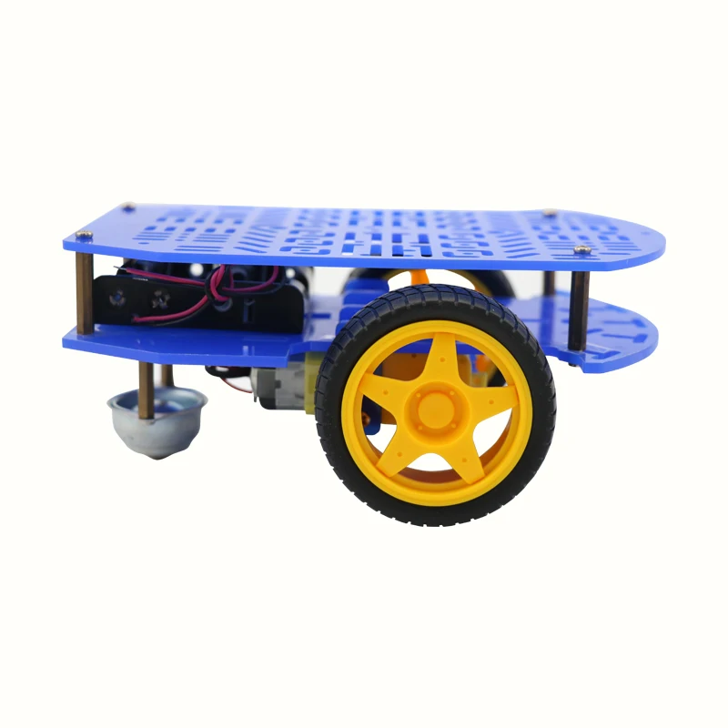 2WD платформа робот шасси Arduino образование умный автомобиль DIY робот автомобиль с кодом скорости