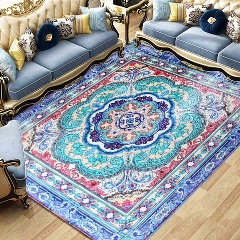 Современный домашний ковер в персидском стиле детская комната гостиная диван