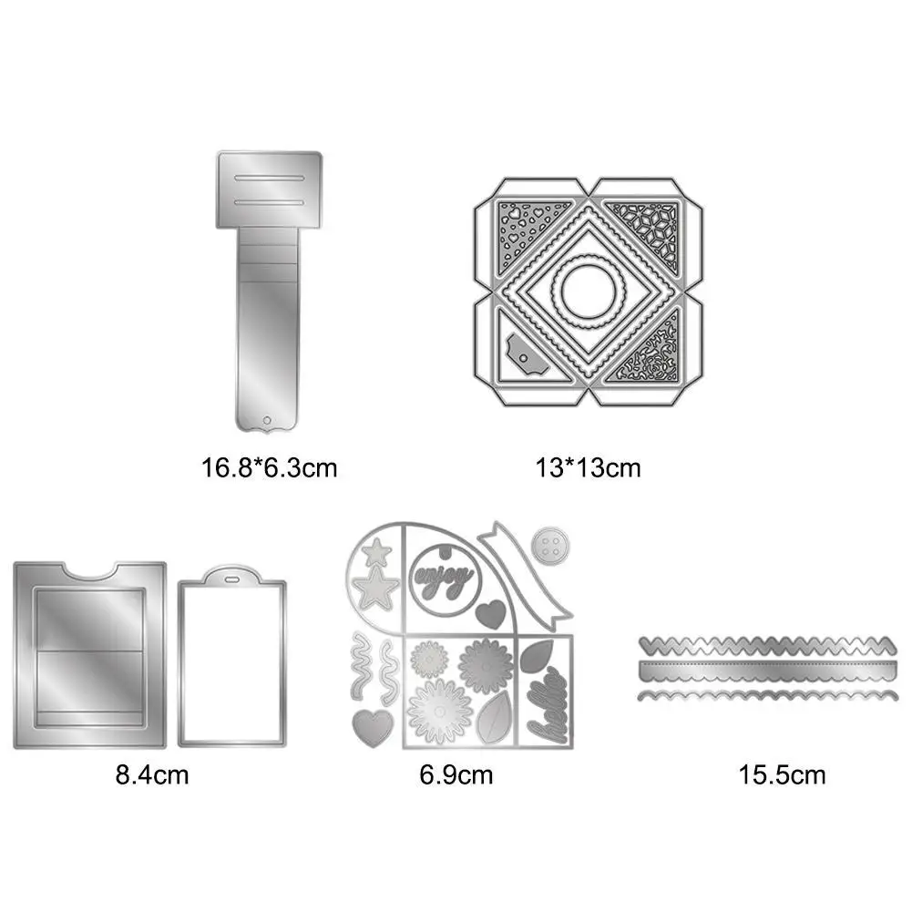 Взрывная коробка твист слайдер механизм граненый фасон чехол режущие штампы для