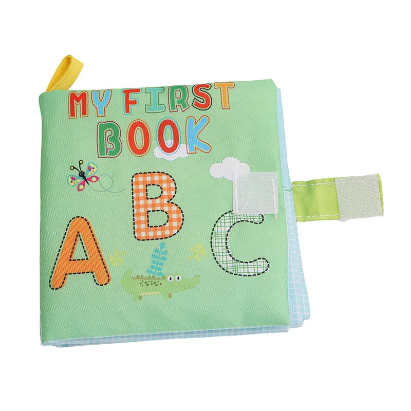 Hot Selling Infant Kids Early Cognitive Learning Educational Digital/Animal Baby Cloth Books Intelligence Development Toys