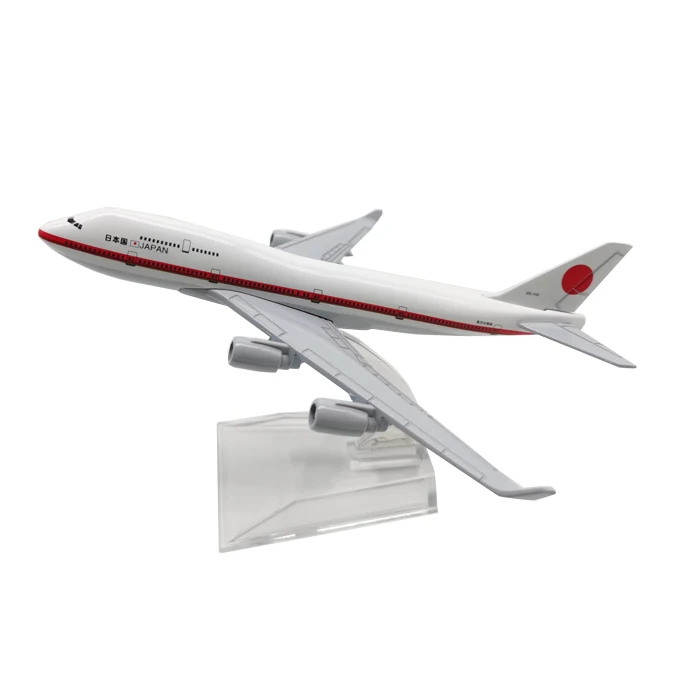 

16cm 1:400 Japan airlines president private plane model Boeing 747 Airbus diecast kids Children birthday gifts collections show