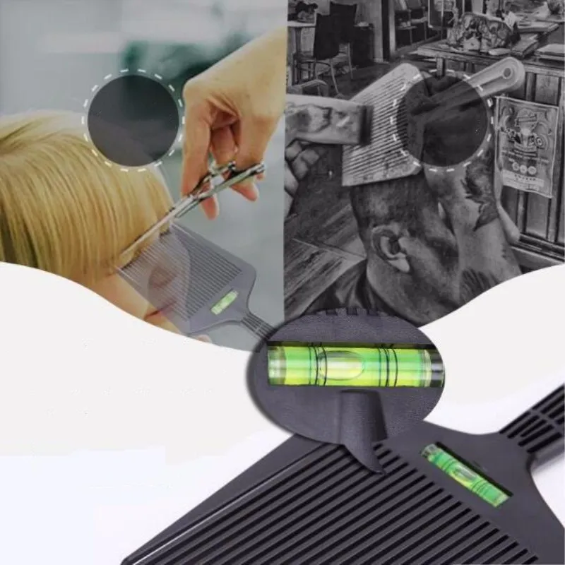 Профессиональная расческа с плоским верхом и балансировкой жидкости длинными