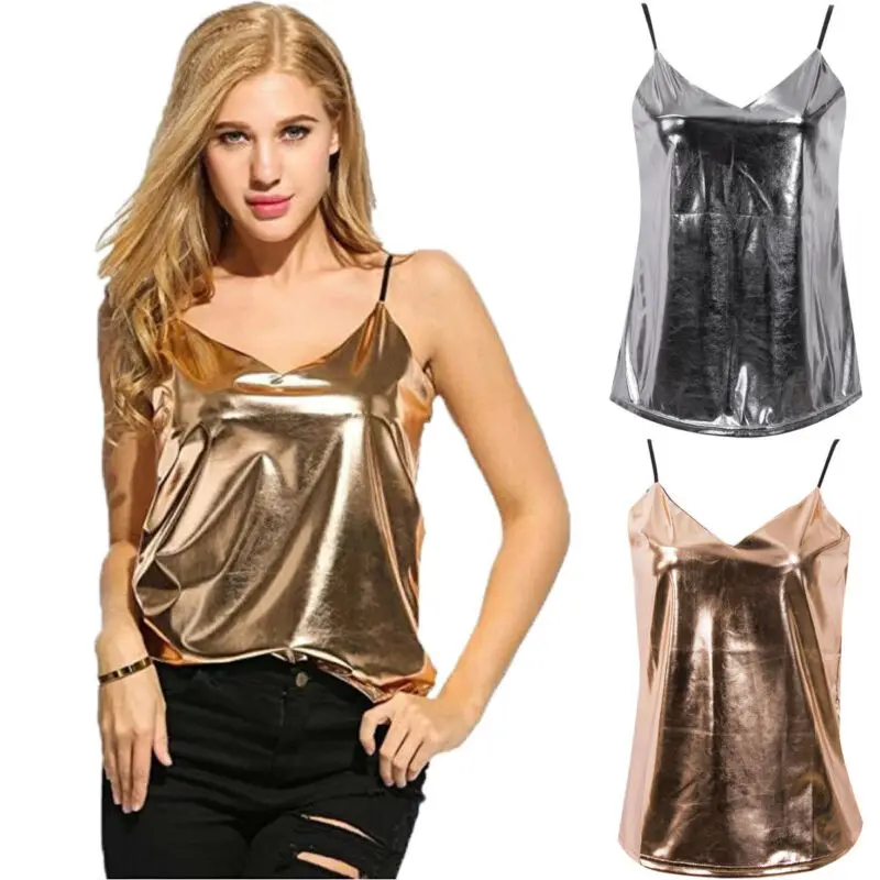 Сексуальный летний топ с металлическим верхом 2020 клубный пляжный бюстгальтер