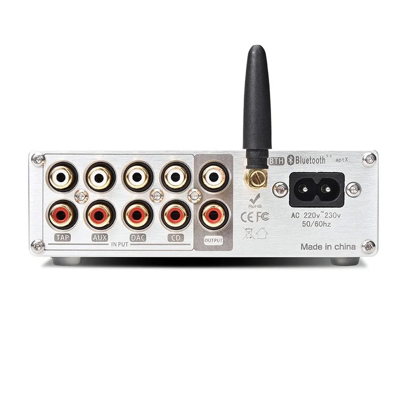 VOL-01 Hi-Fi NJW1194 Bluetooth 5,0-aptx получать дистанционного предусилитель распределительный щит на 5 кабель для подключения аудиоусилителя-усилитель с светодиодный дисплей