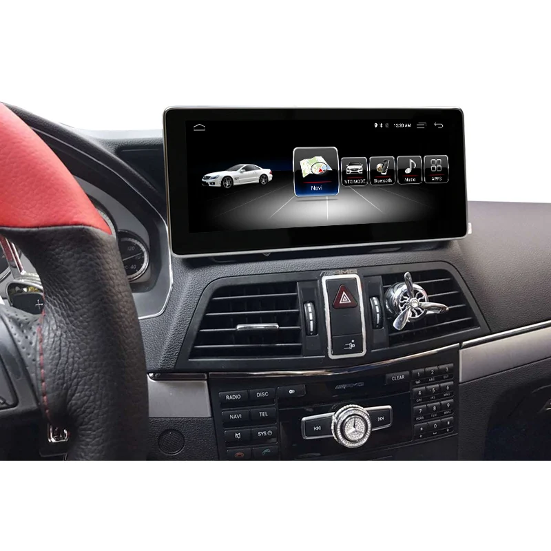4+ 64G Android 9,0 автомобильный Радио Bluetooth gps навигатор для Mercedes Benz E Class coupe C207 A207 W207 2010