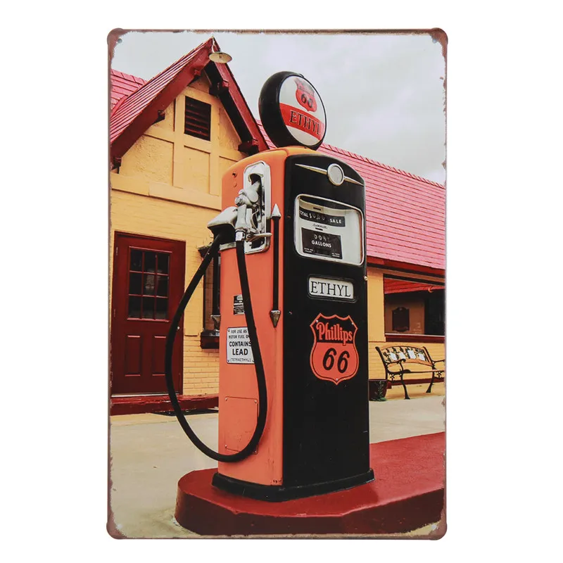 Старинный гараж домашний декор Texaco стикеры бензин продукт железная живопись