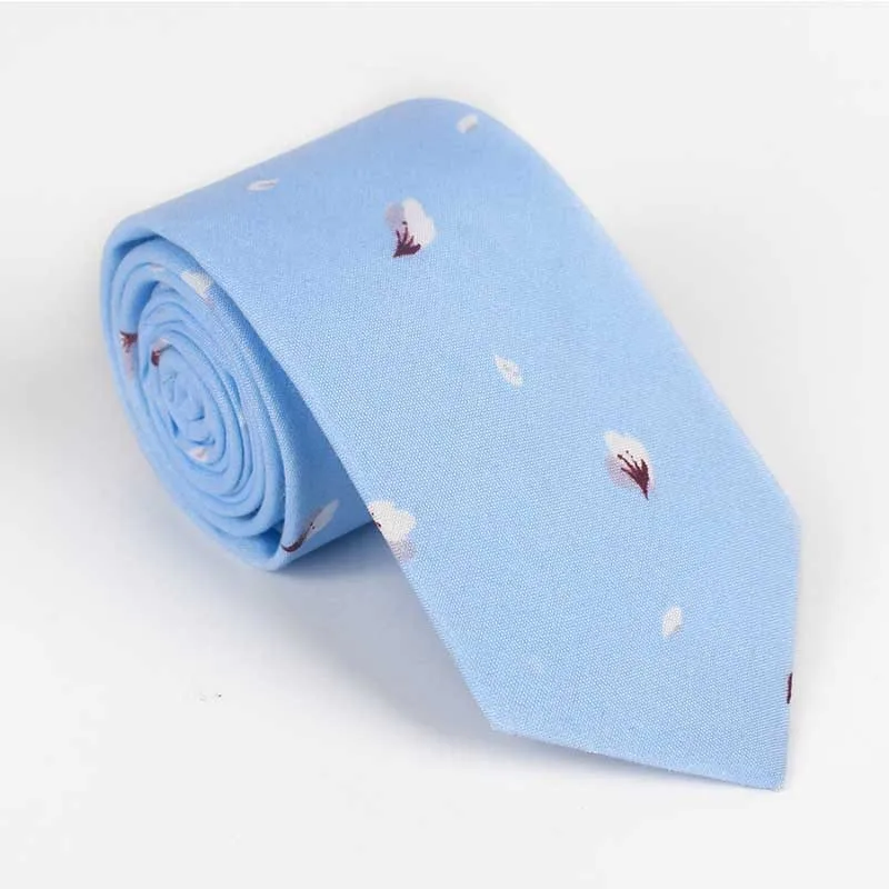 Linbaiway 6 5 см цветочный жаккардовый галстук для мужчин хлопок шеи галстуки женщин