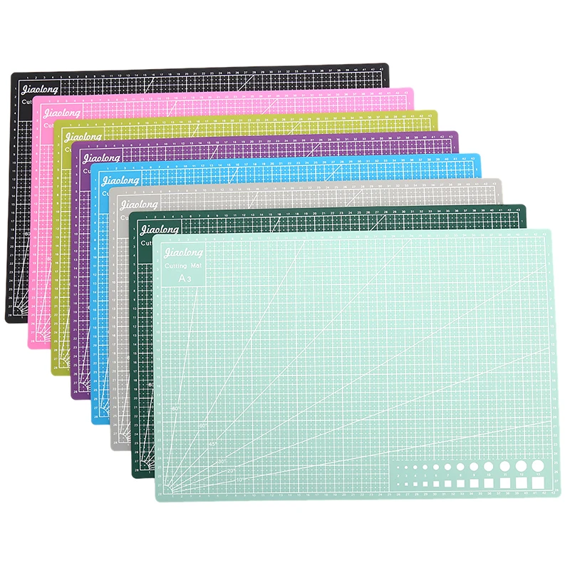 1pc A3 Cutting Board Cutting Mat Pad Patchwork Cut Pad Double-sided Self-healing