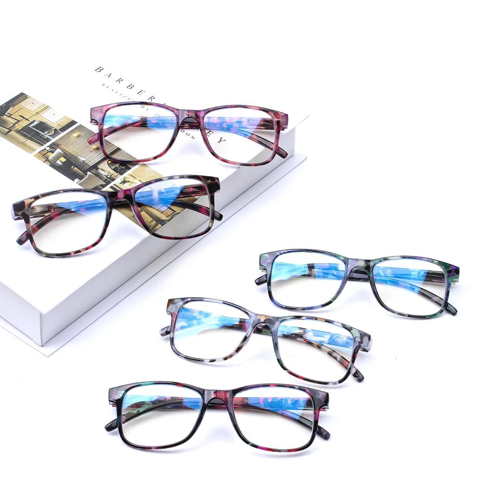 

Anti-Blu-ray Reading Glasses Spring Hinge Fashion Trendy Men's and Women's Reader
