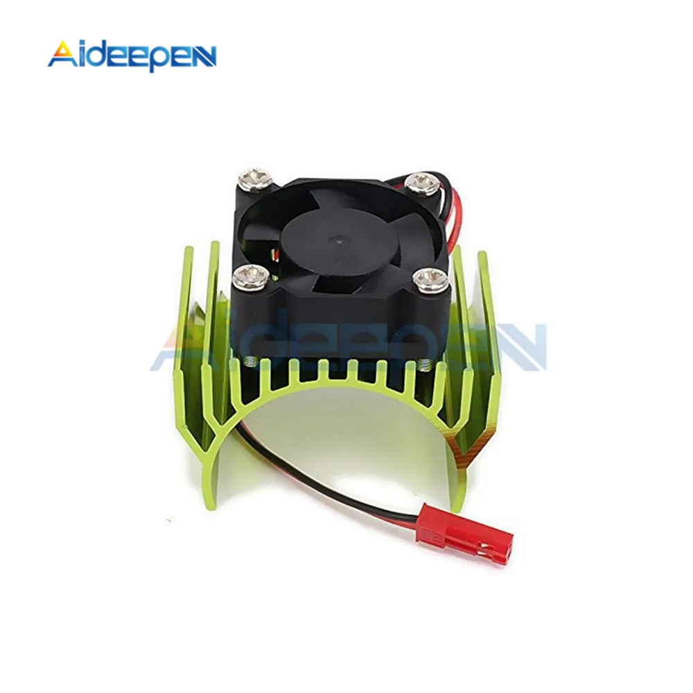 Green 540 550 радиатор двигателя крышка охлаждающий вентилятор радиатора для зубных щеток бесщеточный 540 550 3650 3660 3670 3674 Размеры мотор с JST разъем - Цвет: Green
