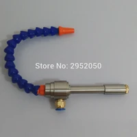 free shipping vortex hot and cold air dry cooling gun with flexible tube with switch heatproof 175mm with heat insulating sleeve