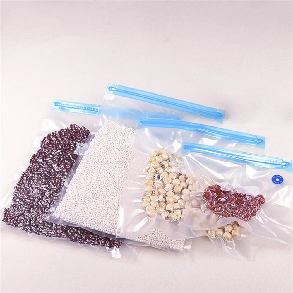 

5 Pcs Vacuum Sealed Bags Kitchen Food Packaging Seal Bags Food Saving Vacuum Bag Storage use with Food Sealing Machine