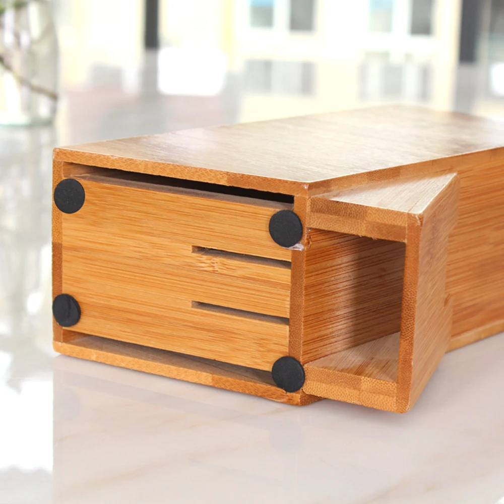 Новый держатель для кухонных ножей полка хранения бамбуковых набор инструментов