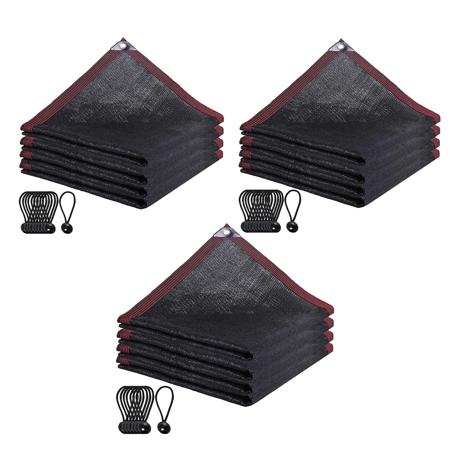 

UV Reistant Shade Cloth Block 90% Sunlight with Grommets for Greenhouse