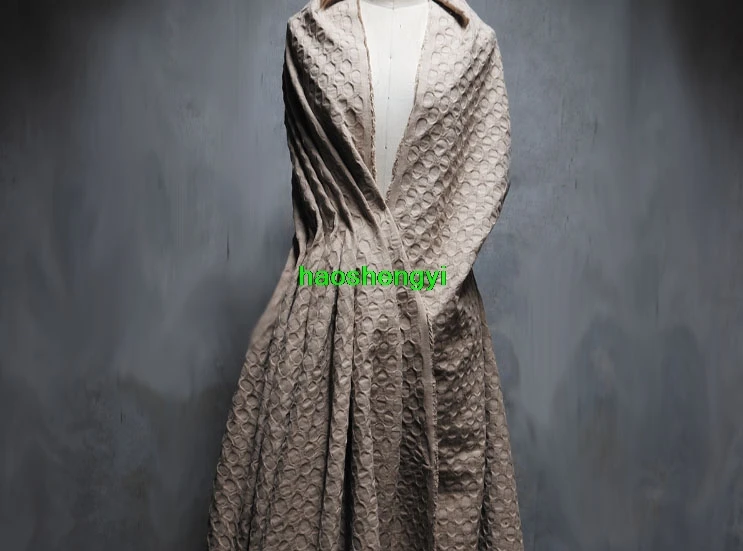 Высококачественная композиция из шерсти и хлопка вогнуто-выпуклая текстура