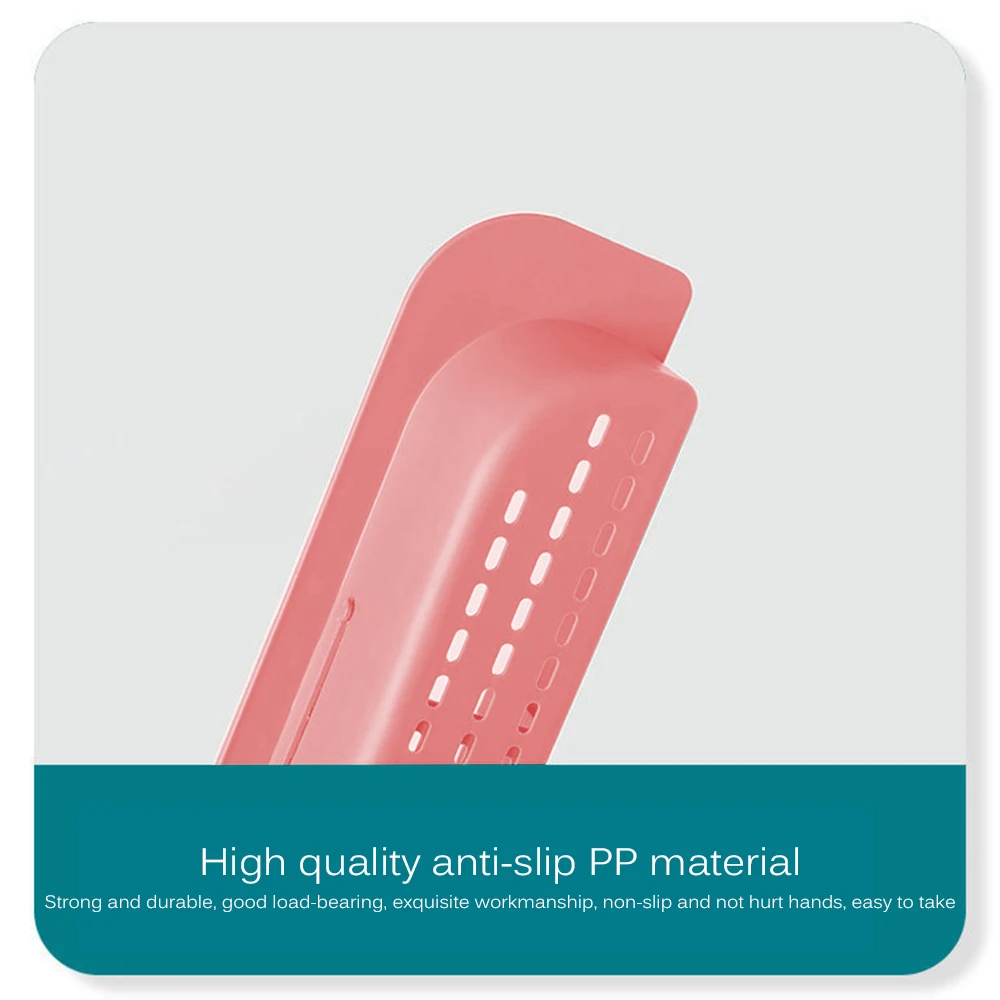 Телескопический раковина шкаф мыло губка сливная полка-корзина для хранения