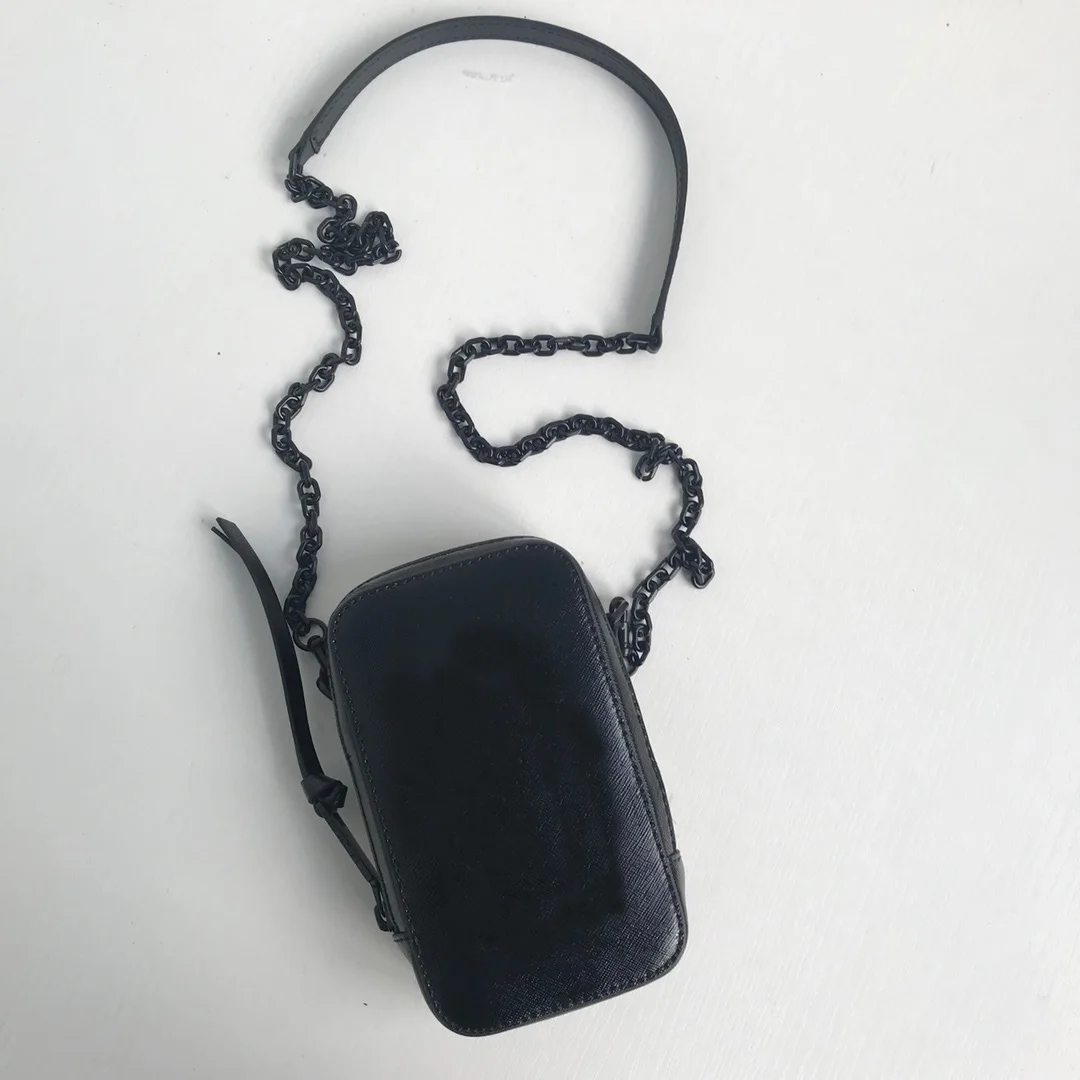 

the hot shot small crossbody bag Women's shoulder mini small Black fashion bag leather 100% Famous women brand handbags 2021