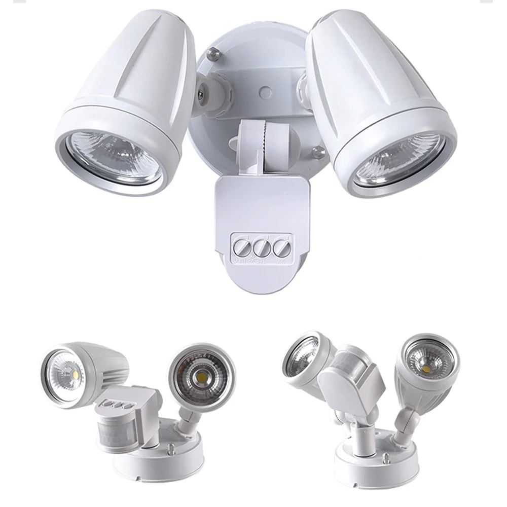 Светодиодный детектор безопасности 220 В настенный светильник с датчиком