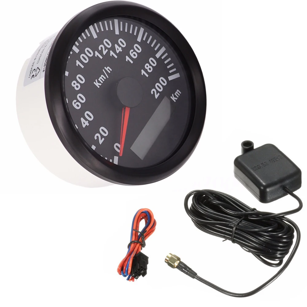 Автомобильный спидометр GPS одометр 0 ~ 200 км/ч Спидометр с подсветкой подходит для
