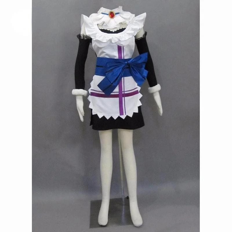 Аниме Love Live! Sonoda Umi горничная Косплей костюмы на Рождество настроить для