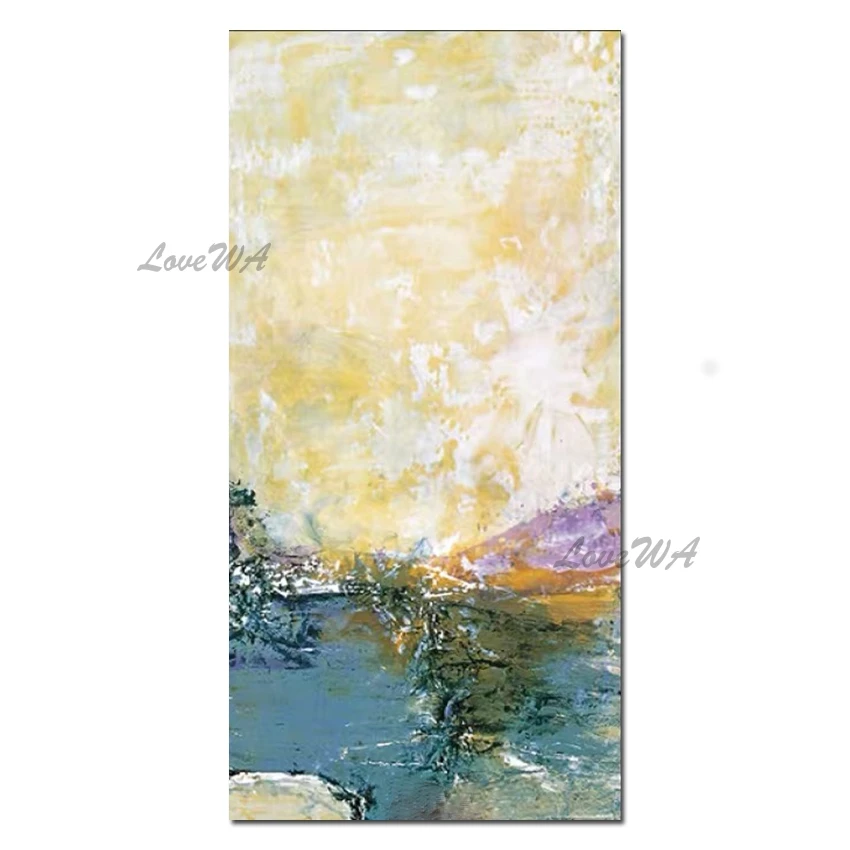 

Latest Design Abstract Canvas Oil Painting Art Unframed Pure Handmade Paintings Artwork Quality Large Size Canvas Wall Art