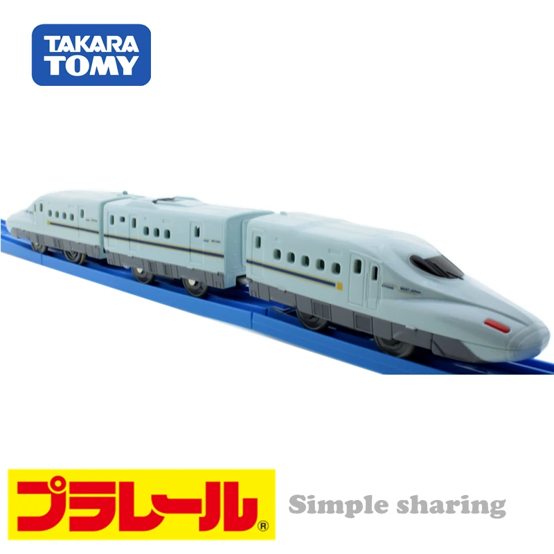 Takara Tomy Pla Rail Plarail S-04 N700 Shinkansen с светильник Mizuho Sakura Japan Railway Train Электрический