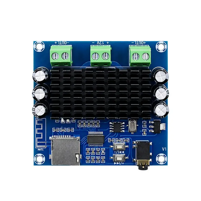 TDA7297 Bluetooth 5 0 плата цифрового усилителя мощности 2*15 Вт аудио усилитель DC 12-18 в |