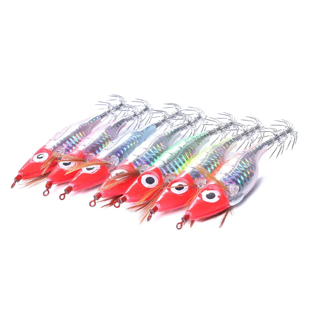 

Fake Shrimp Hook Bait Fishing Lure Wobbler Squid Jig Hard Bait Artificial Lure Jigging Lure Octopus Bait Fishing Accessories