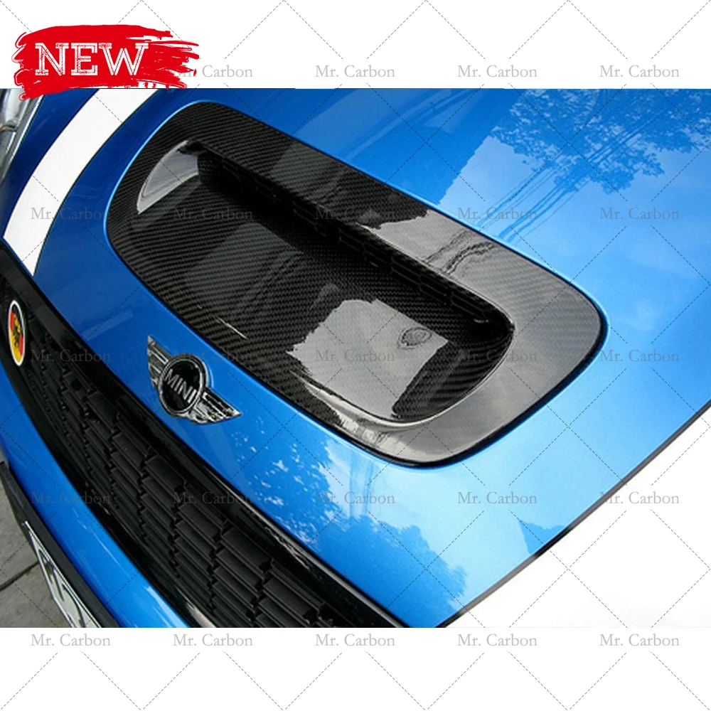 Для MINI COOPER S R55 R56 R57 OEM крышка из углеродного волокна овальная отделка (замена