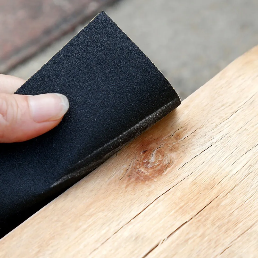 

Kit Abrasive Paper Silicon Carbide Sanding Pads Waterproof +sponge Pad
