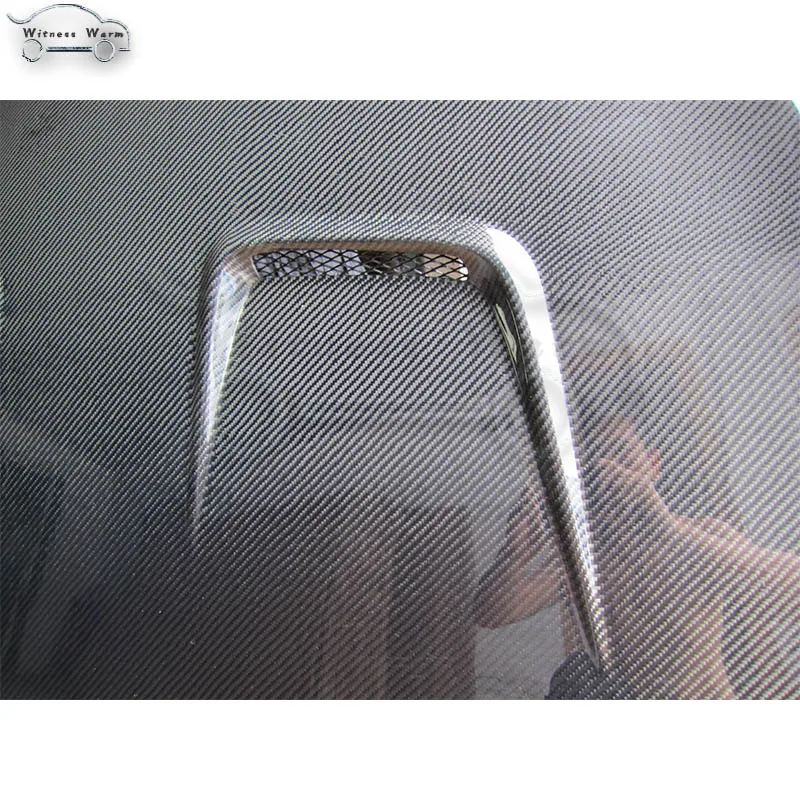 Углеродное волокно гоночный передний капот капота Крышка для Volkswagen Scirocco
