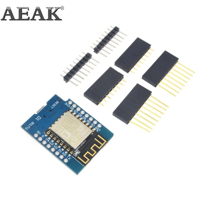 D1 Мини NodeMcu 4 м байт Lua WIFI Интернет вещей доска развития ESP8266 AEAK|nodemcu 4m|d1 minimini nodemcu |