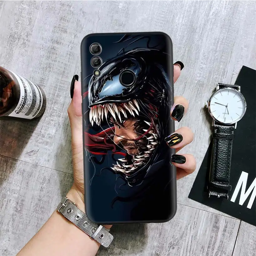 BA078-10 Чудо-яд супер герой черная крышка чехол для телефона для huawei Y9 Y5 Y6 Y7 Honor 10 9 Lite 9X8X8 S 8A фотоаппаратов моментальной печати 7S 7A 10i 20i V20 Coque C - Цвет: BA078-10