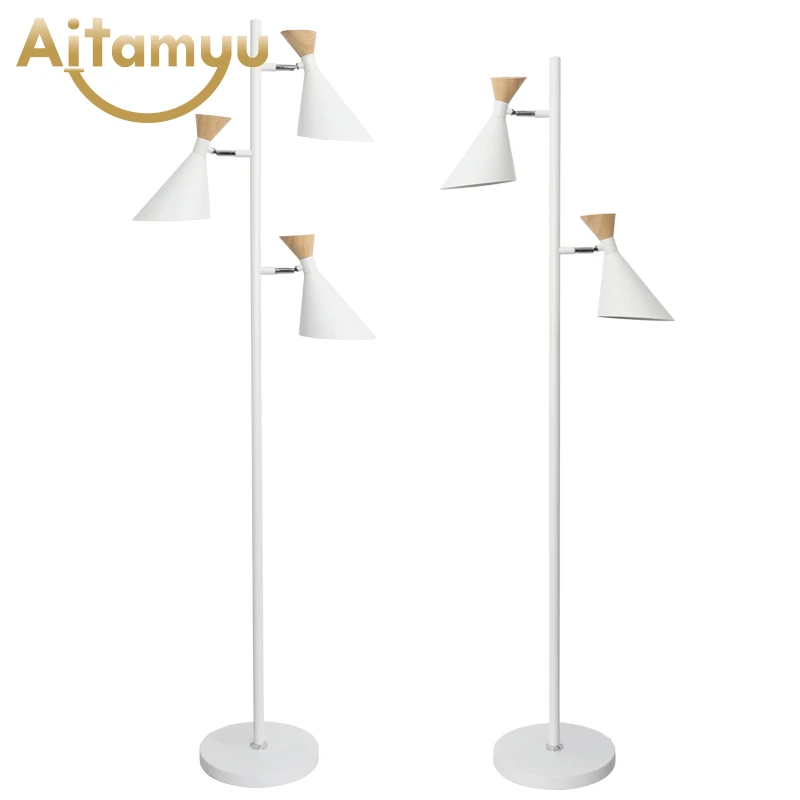 Гостиная Напольная Лампа американская светодиодная Складная стоячая лампа для