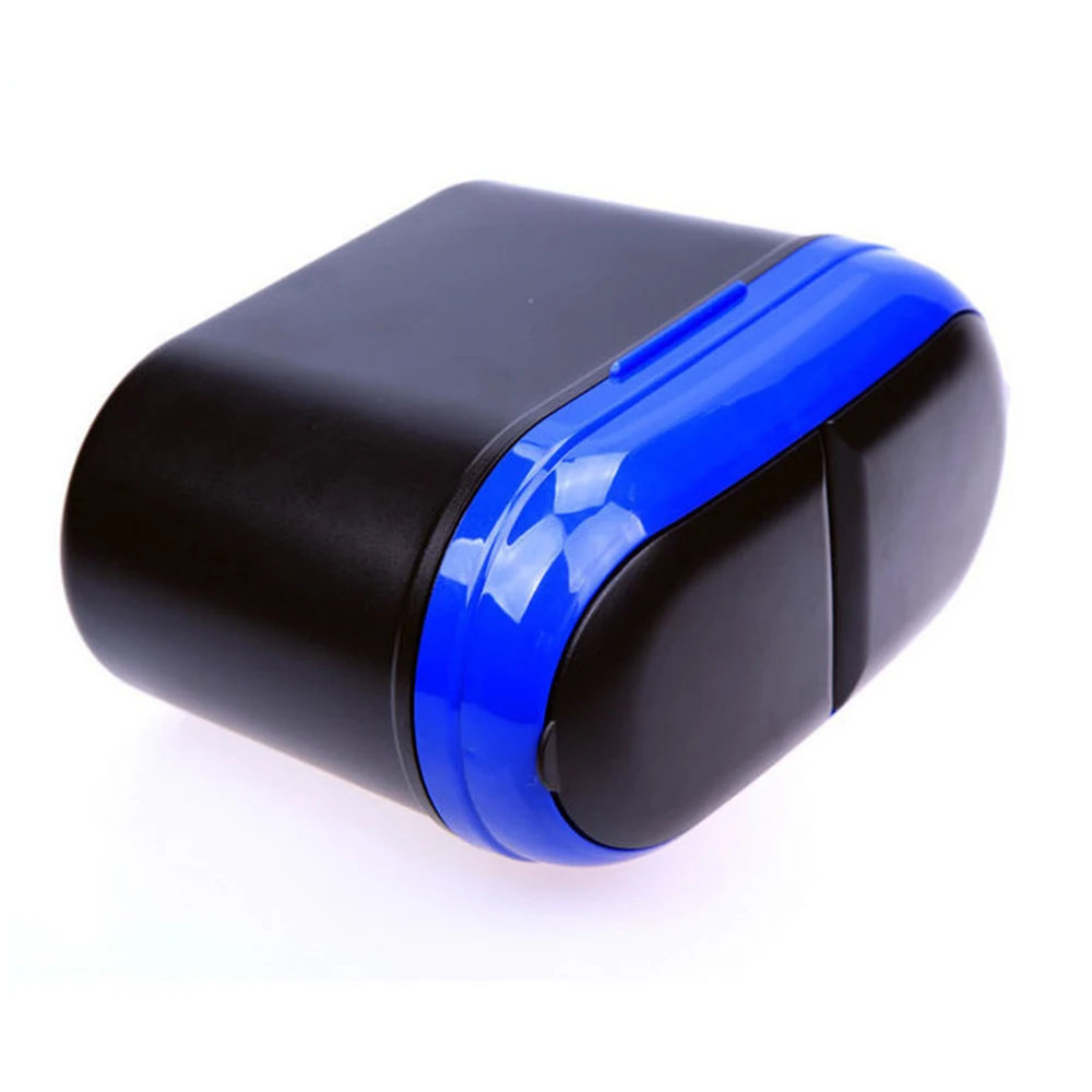 Garbage bag for car Car garbage bin trash can storage box debris bucket Plastic waste Double open container | Автомобили и