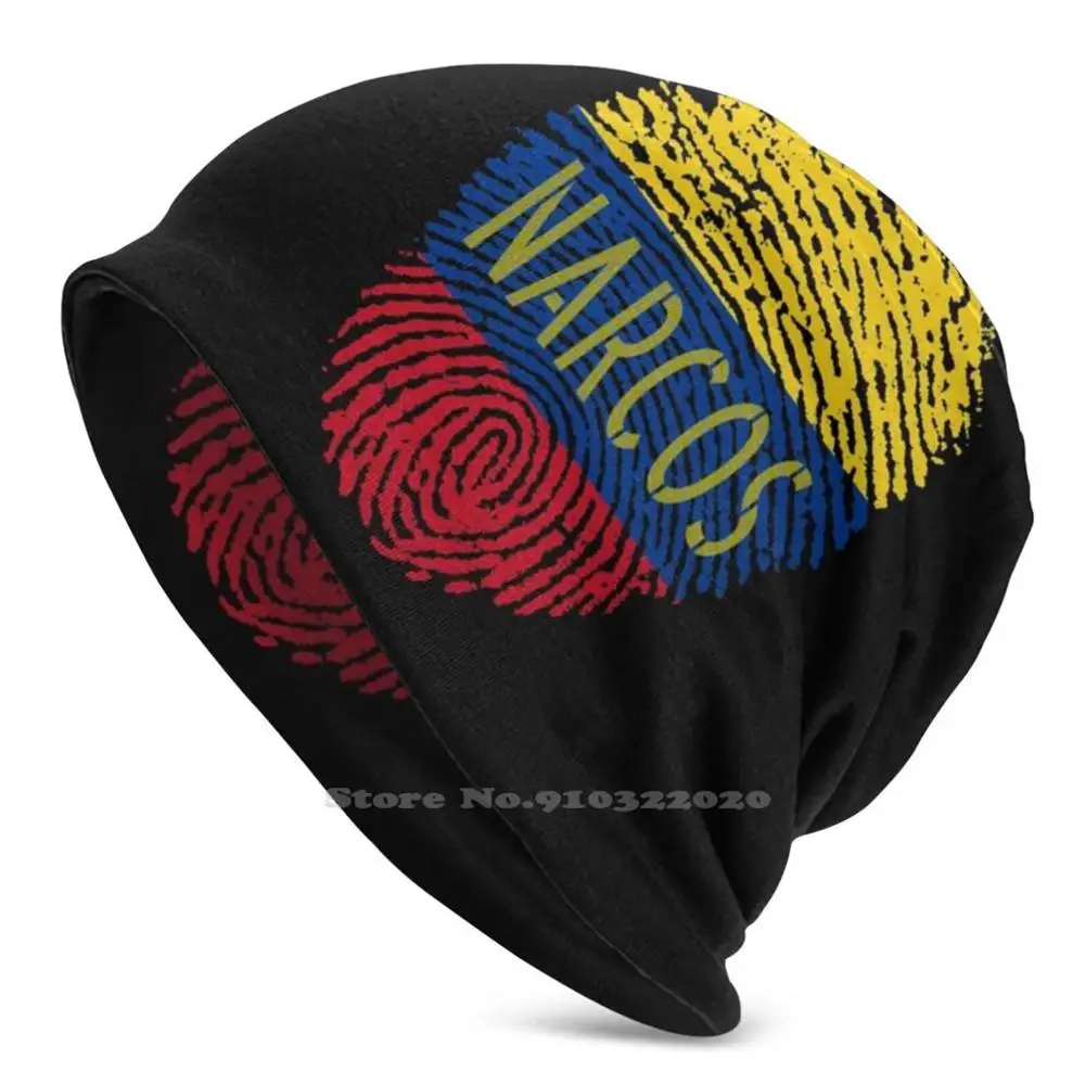 

Colombia Stretch Beanie 3d DIY Print Cap Netflix Pablo Escobar Colombia Drugs Pablo Escobar Escobar Series J Balvin Money